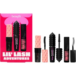 Lil’ Lash Adventures Mascara Trio - Black Mini Set for Volumizing, Curling, and Fanning Lashes