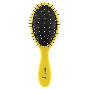 Lil' Lemon Drop Mini Detangling Brush - Travel-Friendly, Flexible Bristles for All Hair Types