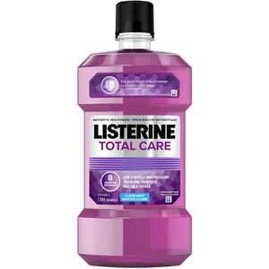 Listerine Total Care Antiseptic Mouthwash 1L - All-in-One Formula for Complete Oral Health