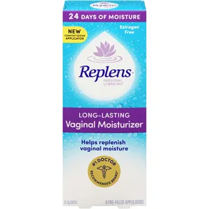 Long-Lasting Vaginal Moisturizer Replens - Clinically Tested, Fragrance Free, Lasts Up to 3 Days