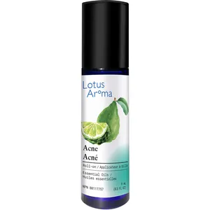 Lotus Aroma Acne Roll-on - 100% Natural, No Animal Testing, Essential Oils for Acne Relief