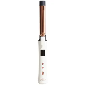 Lunata Beauty Belisa Cordless 1" Curling Iron - Matte Black, Rechargeable, Titanium Barrel