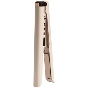 Lunata Cordless Styler Pro - Beige - Professional 1" Titanium Plates with Rapid Heat Technology