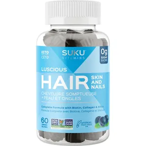 Luscious Hair Gummies with Biotin, Collagen & Silica - Nutrient-Rich Formula for Healthy Hair