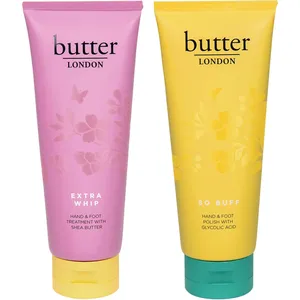 Luxe Multi-Piece Body Care Duo - Exfoliating Scrub & Whipped Body Butter for Silky Smooth Skin