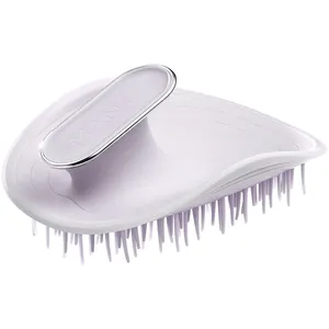 MANTA Healthy Hair Brush for Fine, Fragile Hair - Flexible, Anti-Static, Heat-Resistant Design