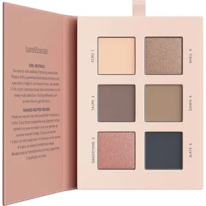 MINERALIST Heathered Eyeshadow Palette - 6 Cool Shades for Endless Looks, Eco-Friendly & Cruelty-Free
