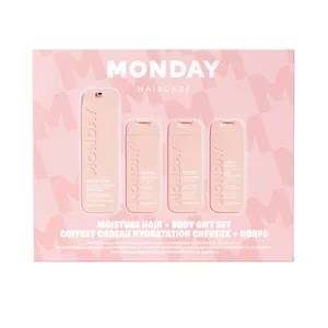 MOISTURE Hair + Body Gift Set - Hydrating Shampoo, Conditioner, Body Wash & Leave-In Conditioner