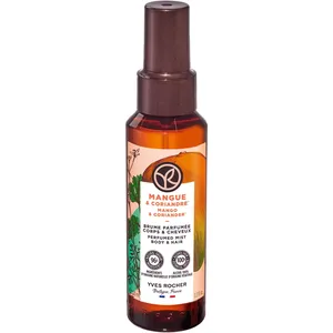 Mango & Coriander Perfumed Mist for Body & Hair - 97% Natural Ingredients, Energizing & Pleasant Scent