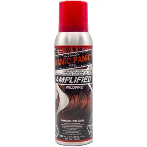 Manic Panic Wildfire Amplified Temporary Hair Color Spray - Vibrant & Ionic Color for Accents