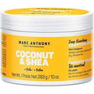 Marc Anthony Coconut & Shea Deep Nourishing Hair Mask - Hydrates, Smooths Frizz, 100% Coconut Oil
