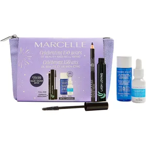 Marcelle 150 Years Limited Edition Set with Vegan Mascara, Kohl Eyeliner, & Free Gifts