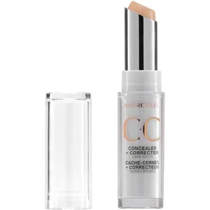 Marcelle CC Concealer + Corrector - Light to Medium, 2-in-1 for Dark Circles, Puffiness, Redness