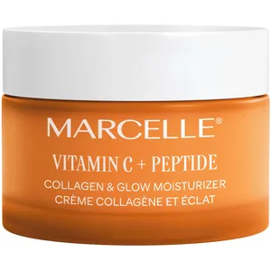 Marcelle Vitamin C + Peptide Collagen & Glow Moisturizer - Brightening, Smoothing, Hydrating