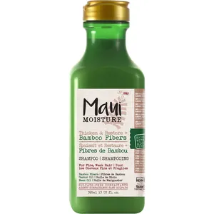 Maui Moisture Thicken & Restore Bamboo Fiber Shampoo, Strengthens & Revives Damaged Hair