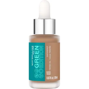 Maybelline Green Edition Superdrop Tinted Oil Makeup - Adjustable Coverage, Lightweight Formula