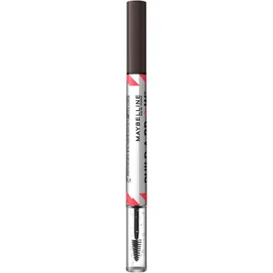 Maybelline New York Build-A-Brow Ash Brown 2-in-1 Brow Shaper for Real-Looking, Fuller Brows