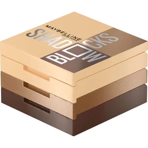 Maybelline Shadow Blocks Eyeshadow Palette - High-Pigment Color, Lasts Up to 8 Hours, New York Inspired
