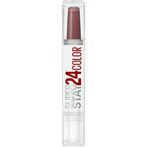 Maybelline Super Stay 24 Liquid Lipstick Kit - Longwear, Micro-Flex Technology, Moisturizing Balm