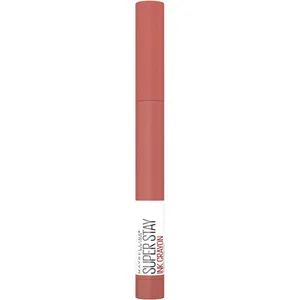 Maybelline Super Stay Ink Crayon Spiced Edition - 8-Hour Matte Lip Color with Built-in Sharpener