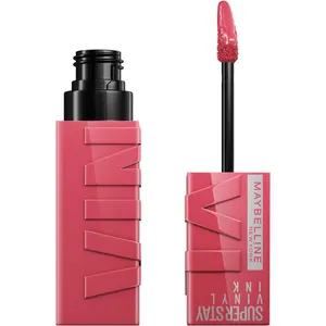 Maybelline Super Stay Vinyl Ink Liquid Lipcolor, Rogue - 16HR Longwear, Transfer Resistant, Shine Finish