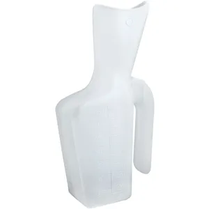 MedPro Female Urinal for Limited Mobility Patients - Durable Plastic, 1000 cc Capacity