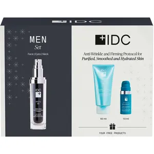 Men's Anti-Wrinkle Firming Protocol Set for Purified, Hydrated Skin - Targets 16 Signs of Aging