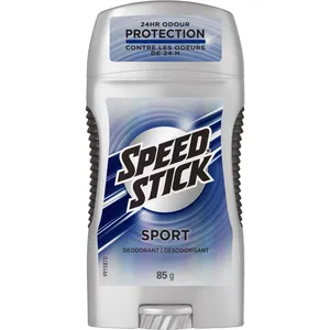 Men's Speed Stick Clear Sport Deodorant Stick - 24-Hour Freshness, Active Fresh Scent, Aluminum-Free