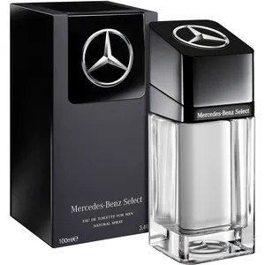 Mercedes-Benz Select Eau De Toilette for Men - Sophisticated Scent with Bergamot, Apple & Musk