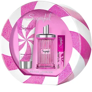 Michel Germain Sugarful 3pc Gift Set - Eau de Parfum, Body Lotion & Rollerball - Fruity Floral