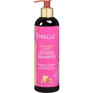 Mielle Pomegranate & Honey Detangling Shampoo for Thick Curly Hair - Moisturizing Formula