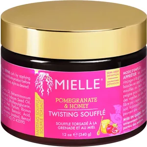 Mielle Pomegranate & Honey Twisting Souffle for Curly Hair - Moisturizing & Defining Curls