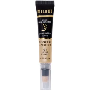 Milani Conceal + Perfect Face Lift Highlighter Pen in Lunar - Buildable Liquid Highlighter for Glowing Skin