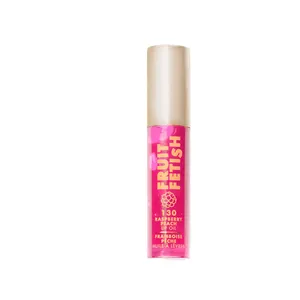 Milani Fruit Fetish Lip Oil Raspberry Peach â€“ Hydrating, Glossy, Non-Sticky Formula