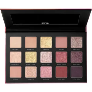 Milani Gilded Luster Light Eyeshadow Palette in Nude - Cruelty-Free, Hyper-Pigmented, Versatile Shades
