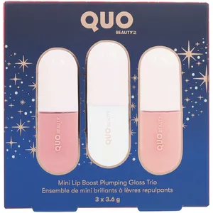 Mini Lip Boost Plumping Set - Multi-pack Glosses for Full, Smooth Lips with Cooling Sensation