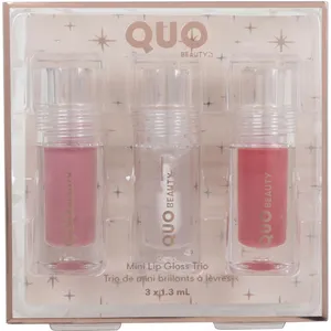 Mini Lip Gloss Trio - Multi-Pack for All-Day Shine and Color, No Animal Testing, Thoughtful Choices