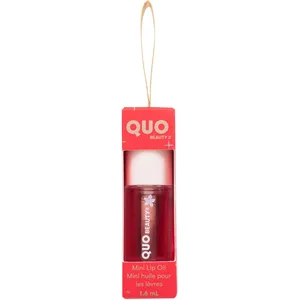 Mini Lip Oil Vanilla - Lustrous Shine & Hydration for Soft, Mistletoe-Ready Lips - Perfect Gift