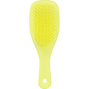 Mini Ultimate Detangler Hairbrush - Hyper Yellow, Travel-Friendly, Reduces Breakage, Frizz-Free