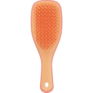 Mini Ultimate Detangler Pink & Apricot - Travel-Friendly Hairbrush for Wet & Dry Hair, Reduces Breakage