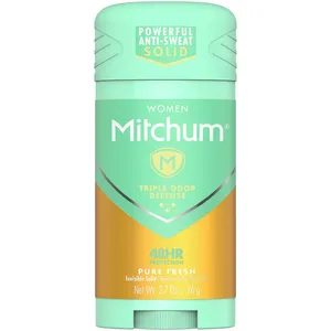 Mitchum Women Advanced Control Antiperspirant Deodorant Invisible Solid Pure Fresh 48 Hour Protection