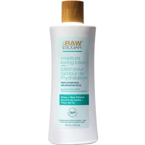 Moisture Loving Body Lotion - Shea + Rice Flower, Vegan & Cruelty-Free, White, Hydrating Formula