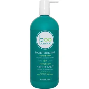 Moisturizing Conditioner with Coconut Rose Scent for Healthy, Shiny Hair â€“ Boo Bamboo 12 oz