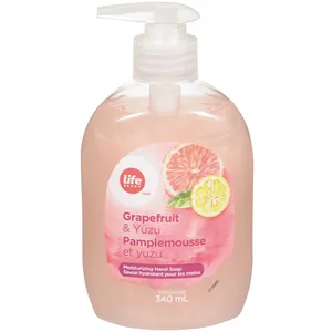 Moisturizing Hand Soap Grapefruit & Yuzu - Refreshing Clean with Natural Ingredients, 500ml Pump