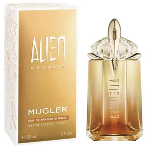 Mugler Alien Goddess Eau De Parfum Intense - Floral, Woody, Amber Notes with Jasmine & Coconut Cream