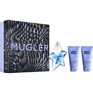 Mugler Angel Eau de Parfum Holiday Set - 25ml Perfume, 50ml Body Lotion & Shower Gel, Luxury Gift