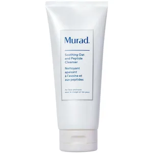 Murad Soothing Oat and Peptide Cleanser for Sensitive Skin, Fragrance-Free, 6.0 oz