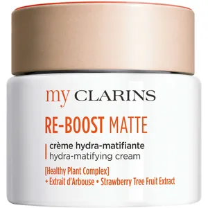 My Clarins RE-BOOST MATTE Hydra-Matifying Cream for Oily Skin with Organic Coconut Water