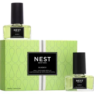 NEST New York Bamboo Wall Diffuser Refill Duo - Fragrant White Florals & Green Notes - 30 Days
