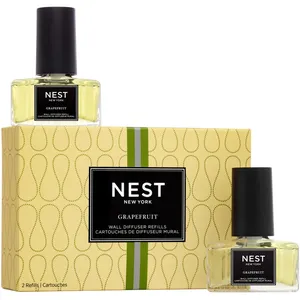 NEST New York Grapefruit Wall Diffuser Refill Duo - Uplifting Pink Pomelo & Green Notes